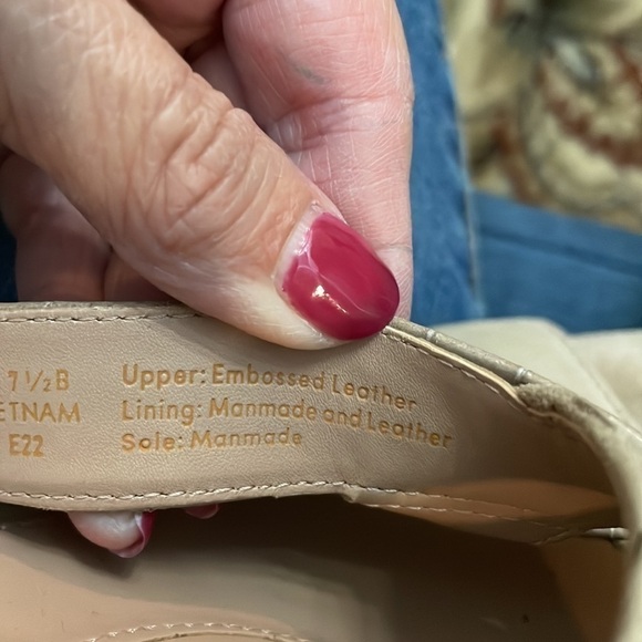 COLE HAAN April Suede Comfort Mule Sandals Size 7.5 - Picture 6 of 10